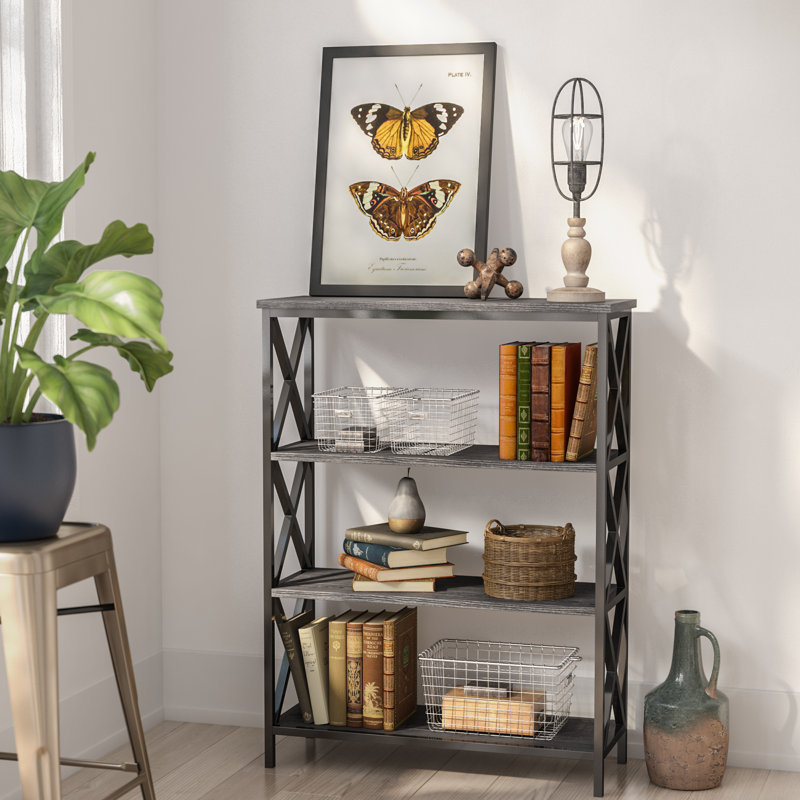 Andover Mills Abbottsmoor Etagere Bookcase & Reviews Wayfair
